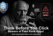 Think Before You Click: Pensioner Loses ₹10 Lakh; Hyderabad Police Warn Against Fake Bank Apps and Malicious APKs