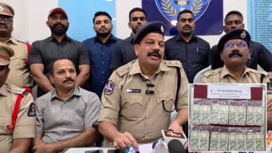 Hyderabad Police Bust Fake Currency Network; Eight Arrested with ₹4.75 Lakh in Counterfeit Notes