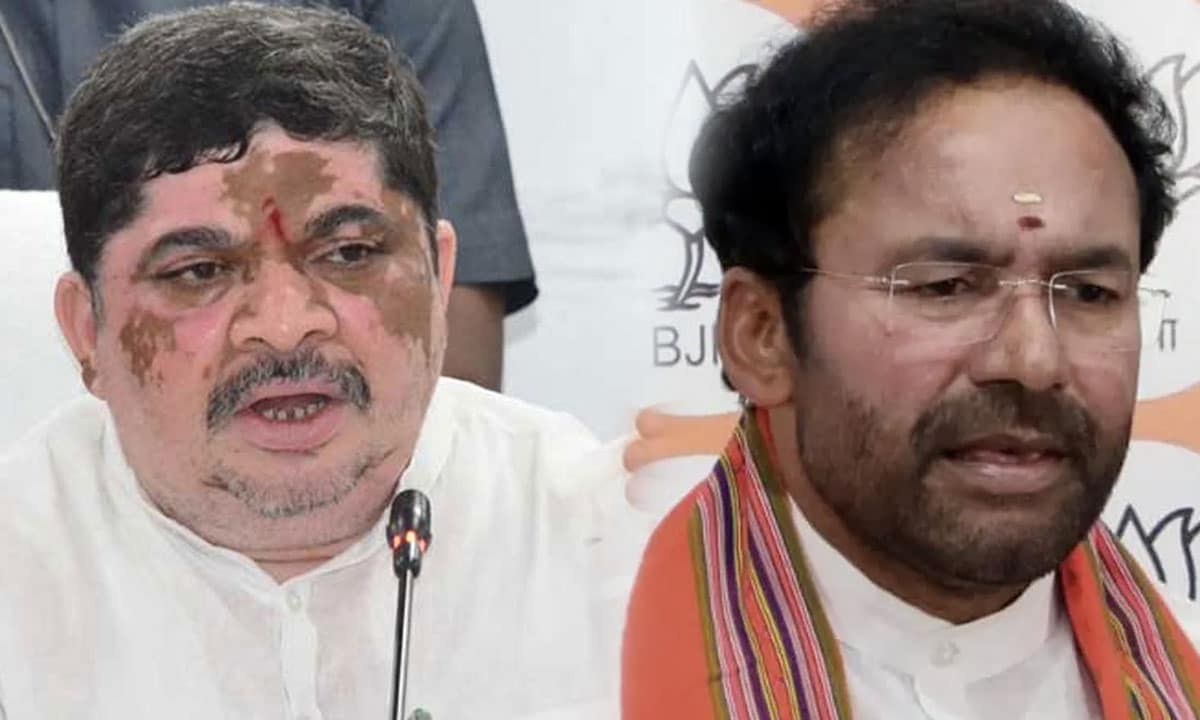 Ponnam Prabhakar Slams Kishan Reddy, Accuses BJP of Secret Tie-Up with BRS in Jubilee Hills By-Poll