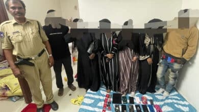 Miyapur Police Bust Prostitution Racket; Five Foreign Nationals Arrested