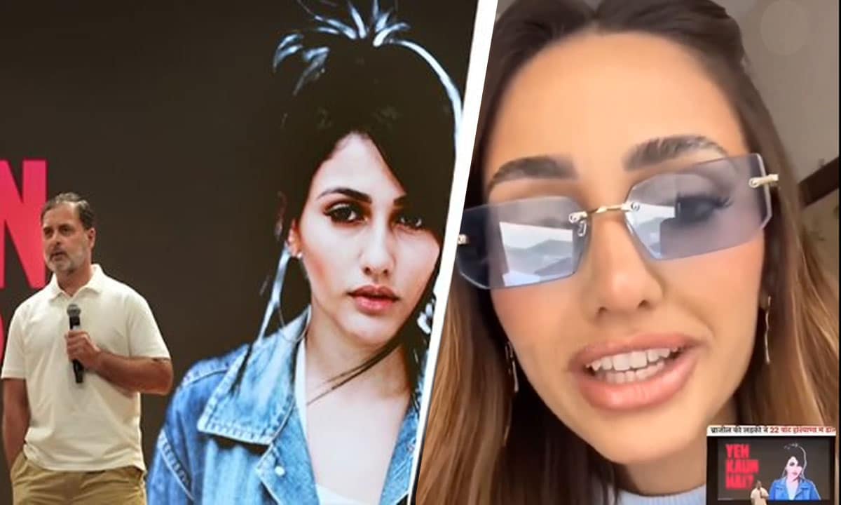 Watch: Brazilian Model Reacts to Her Old Image Used in Haryana Voter List, "What Madness is This"