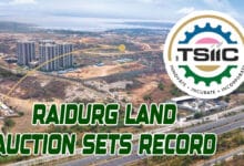 Raidurg Land Auction Sets Record at ₹3.4 Lakh per Sq. Yard, Reinforcing Hyderabad’s Investment Dominance