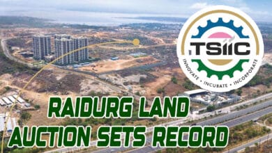 Raidurg Land Auction Sets Record at ₹3.4 Lakh per Sq. Yard, Reinforcing Hyderabad’s Investment Dominance