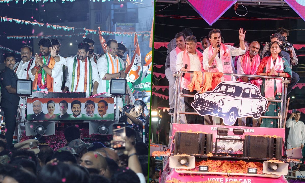 Major Parties Pull Out All Stops in Jubilee Hills as Campaign Enters Final Phase