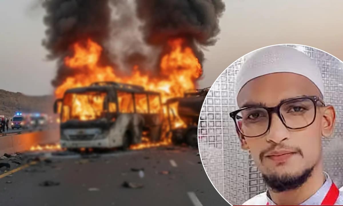 The Only Survivor of the Saudi Bus Accident is Mohammed Abdul Shoaib, a 24-Year-Old Resident of Hyderabad