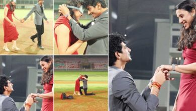 Watch: Palash Muchhal Proposes to Smriti Mandhana at DY Patil Stadium; Emotional Moment Goes Viral