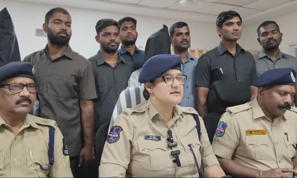 Hyderabad Police Nabs Notorious Gang Behind 12 Thefts Across Hyderabad, Rachakonda