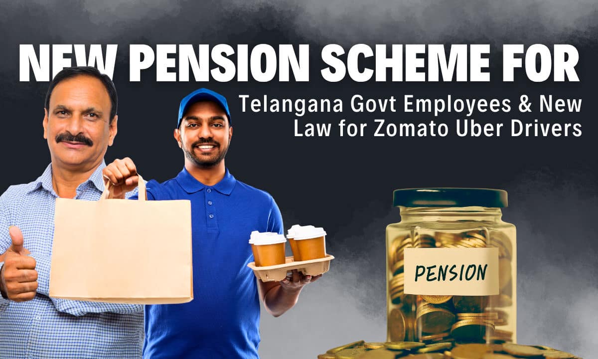 Telangana's new laws promise a secure future for both government employees and gig workers like Zomato delivery partners and Uber drivers.
