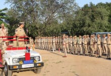 Hyderabad Police Commissioner V.C. Sajjanar Reviews City Armed Reserve Operations