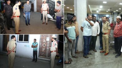 Hyderabad CP Sajjanar Conducts Midnight Patrol; Visits Homes of Rowdy-Sheeters in Langer House, Tolichowki
