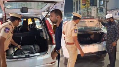 Kamathipura Police Launch Special Vehicle Inspection Drive in Hyderabad’s Old City