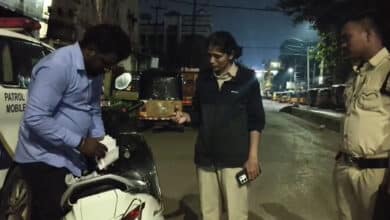 Saidabad Police Conduct Late-Night Vehicle Checks to Strengthen Public Safety