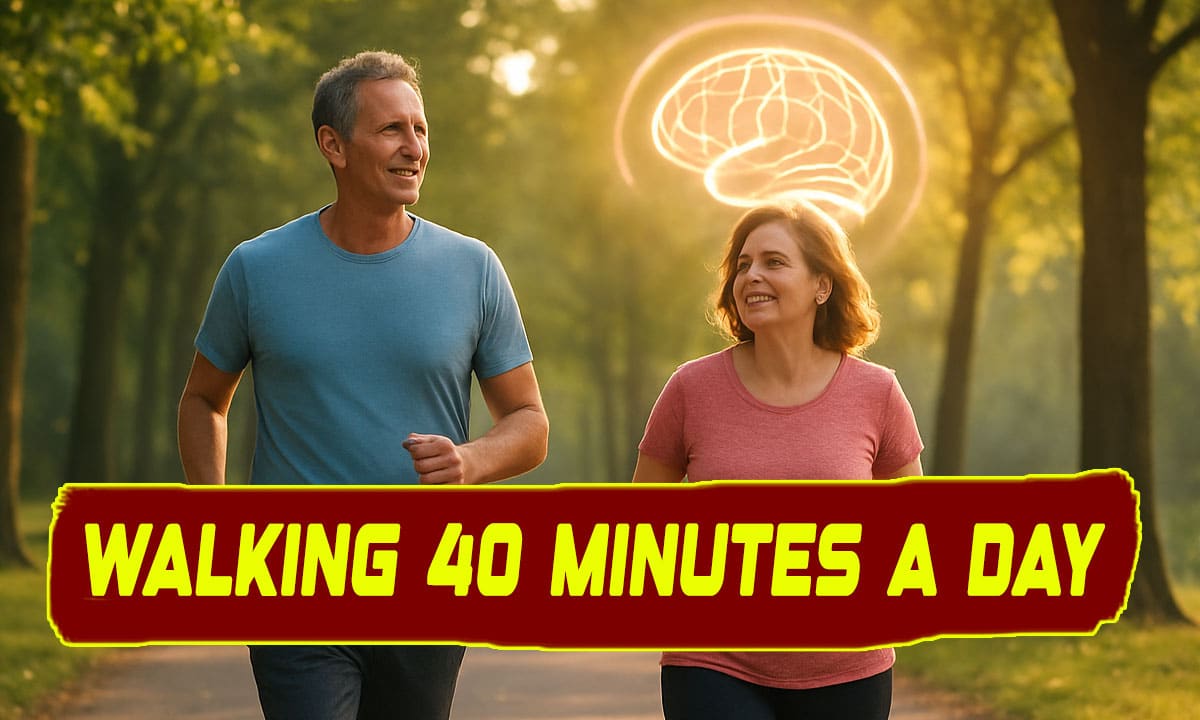 Walking 40 Minutes a Day Can Boost Memory and Brain Health, Research Reveals