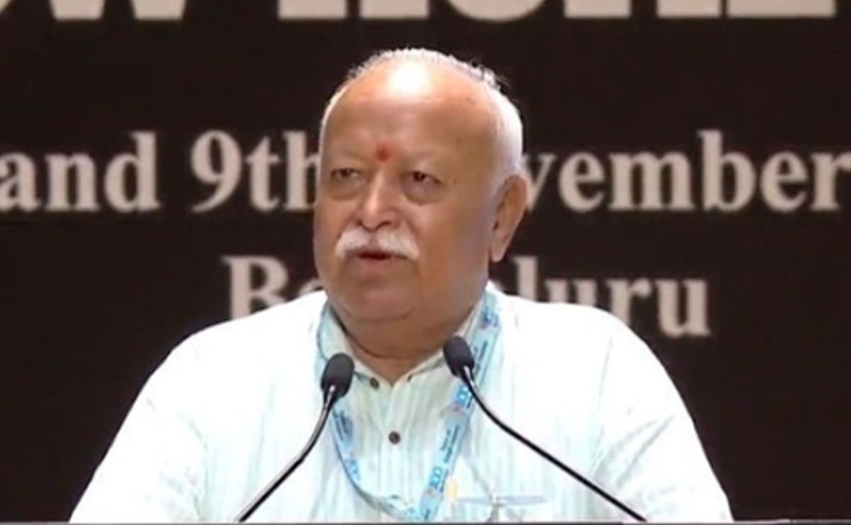 RSS chief Mohan Bhagwat to attend Geeta Utsav in Lucknow today