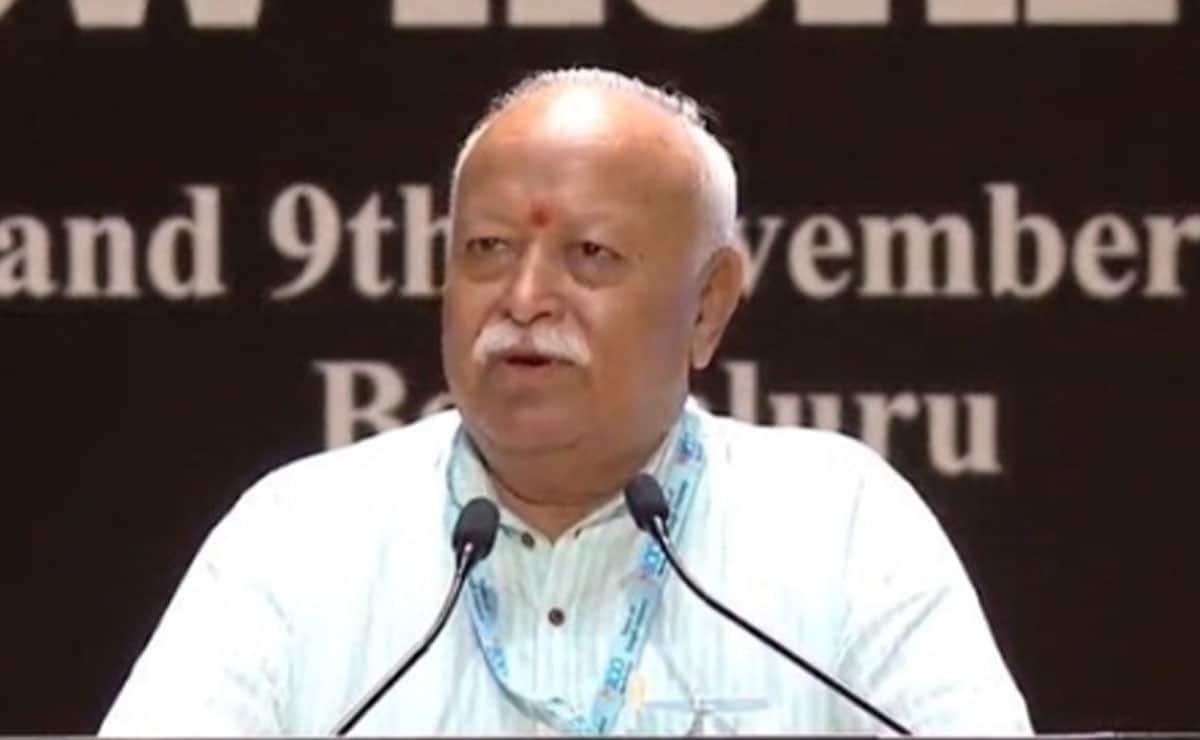 'Even Hindu Dharma is not registered': Mohan Bhagwat on legal status of RSS