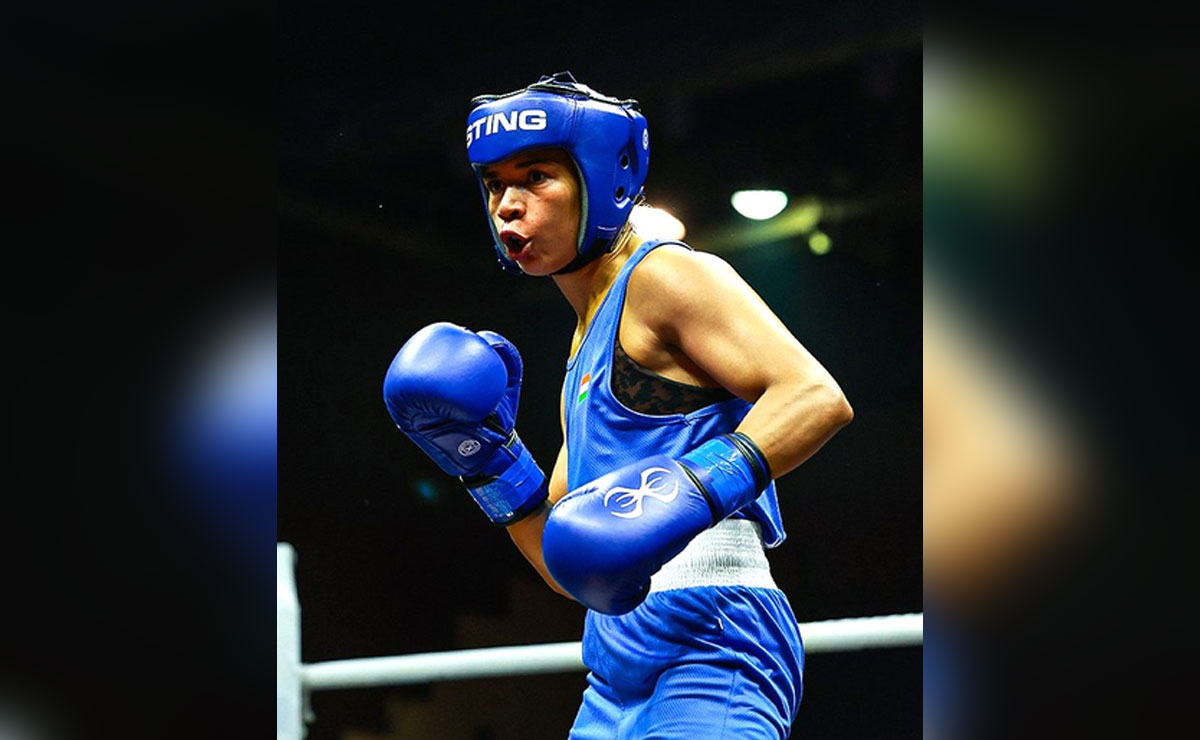 Telangana CM congratulates Nikhat Zareen on bagging gold in World Boxing Cup Finals