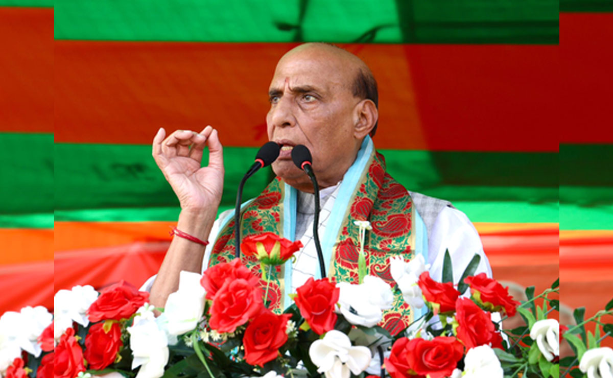 Constitution Day reminds us of visionaries who shaped foundation of our Republic: Defense Minister Singh