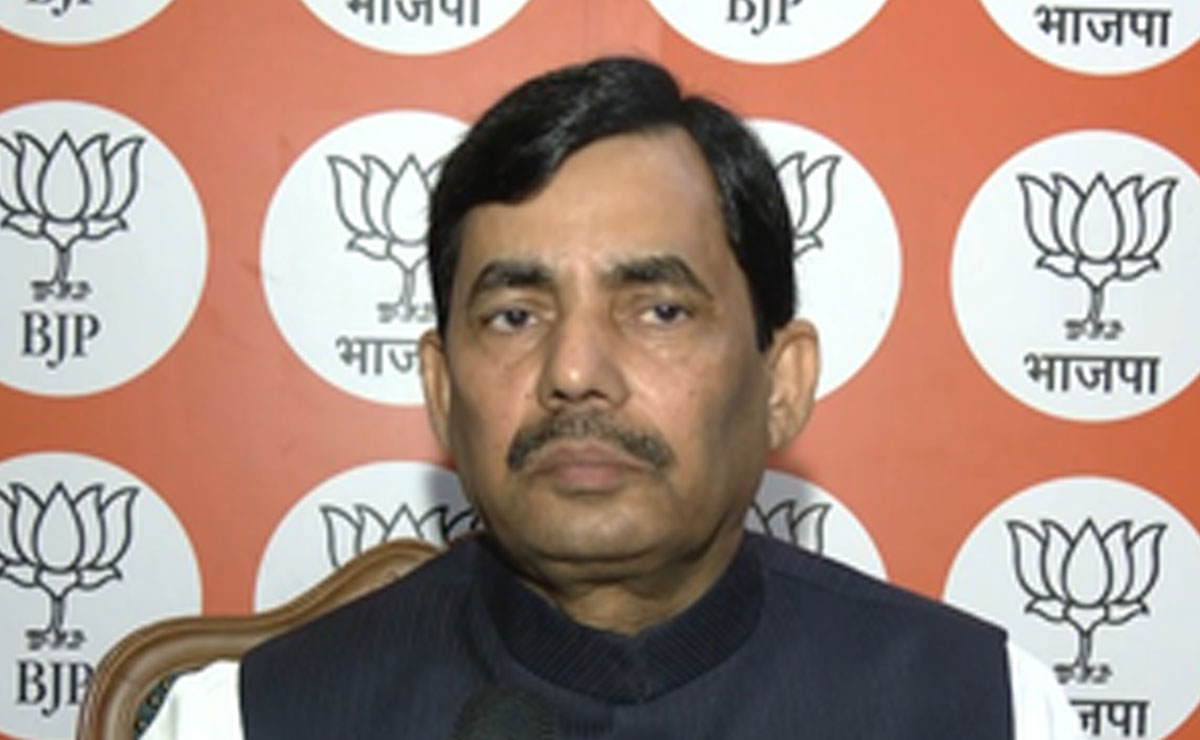 Whatever he said is true: Shahnawaz Hussain backs Mohan Bhagwat on 'Hindus' remark