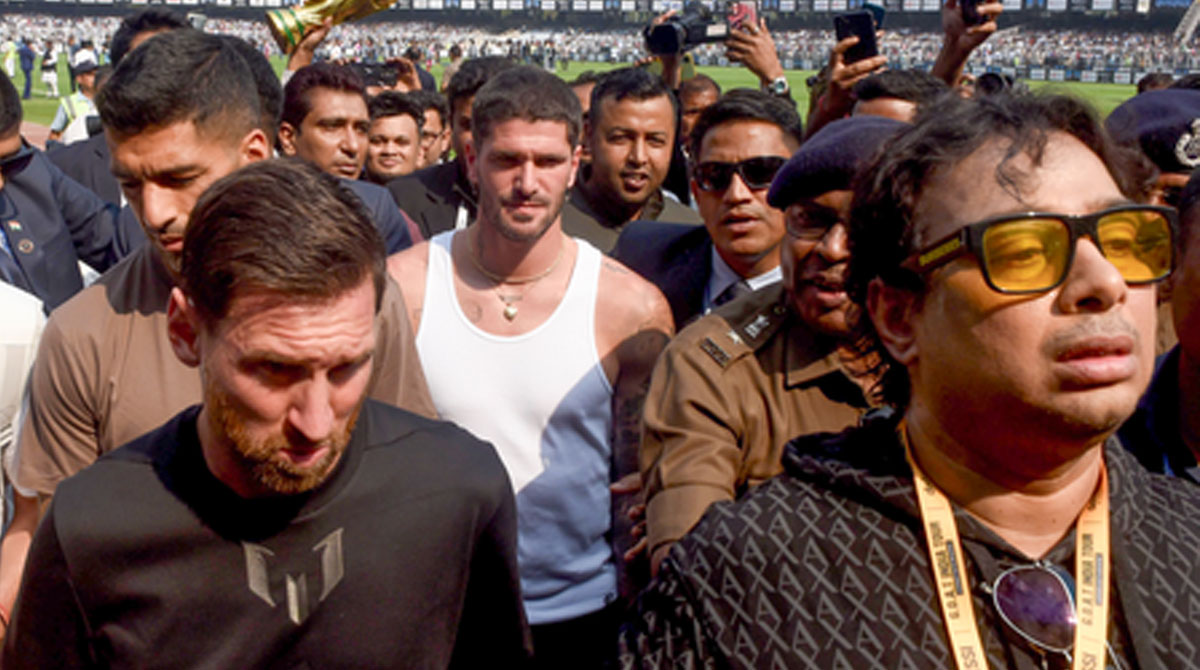 Messi Kolkata event chaos: More cops deployed near event organiser's house