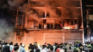 Violence erupts in Bangladesh after death of radical leader Sharif Osman Hadi