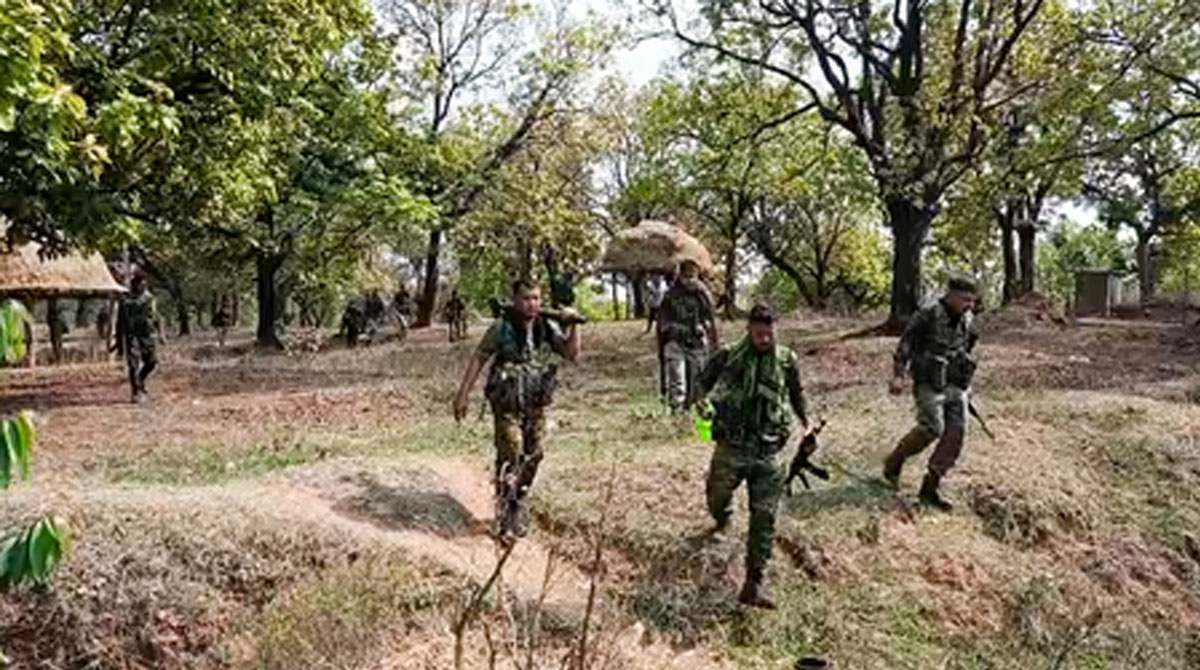 Encounter breaks out between security forces and Maoists in Chhattisgarh's Bijapur