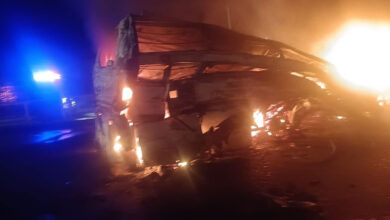 Ten charred to death in sleeper bus-truck collision in Karnataka’s Chitradurga