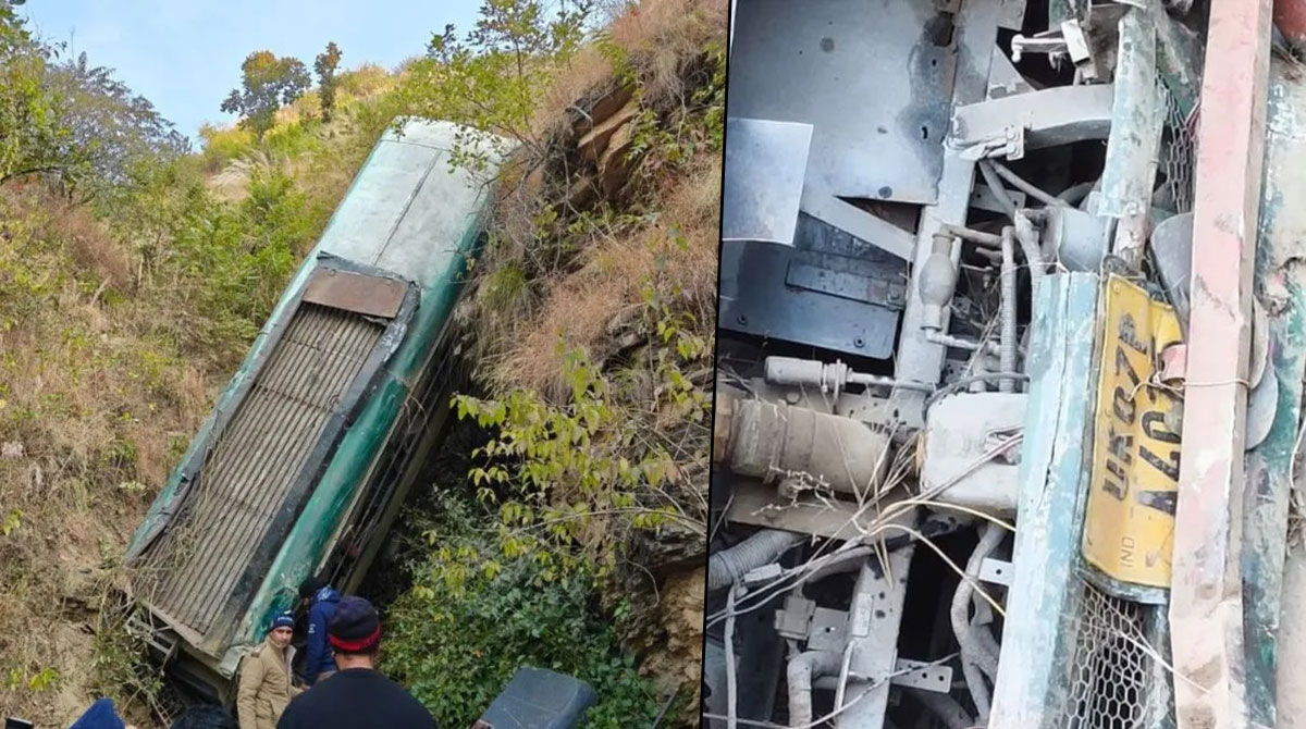 Six killed as bus plunges into ravine in Uttarakhand's Almora
