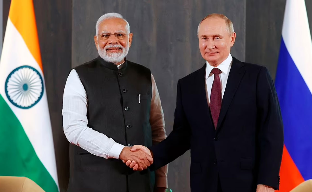 India Rolls Out Grand Welcome for President Putin Amid Tight Security in New Delhi