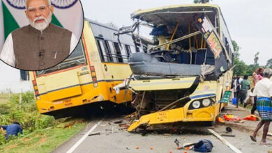 PM Modi announces Rs 2 lakh ex-gratia for kin of TN bus crash victims