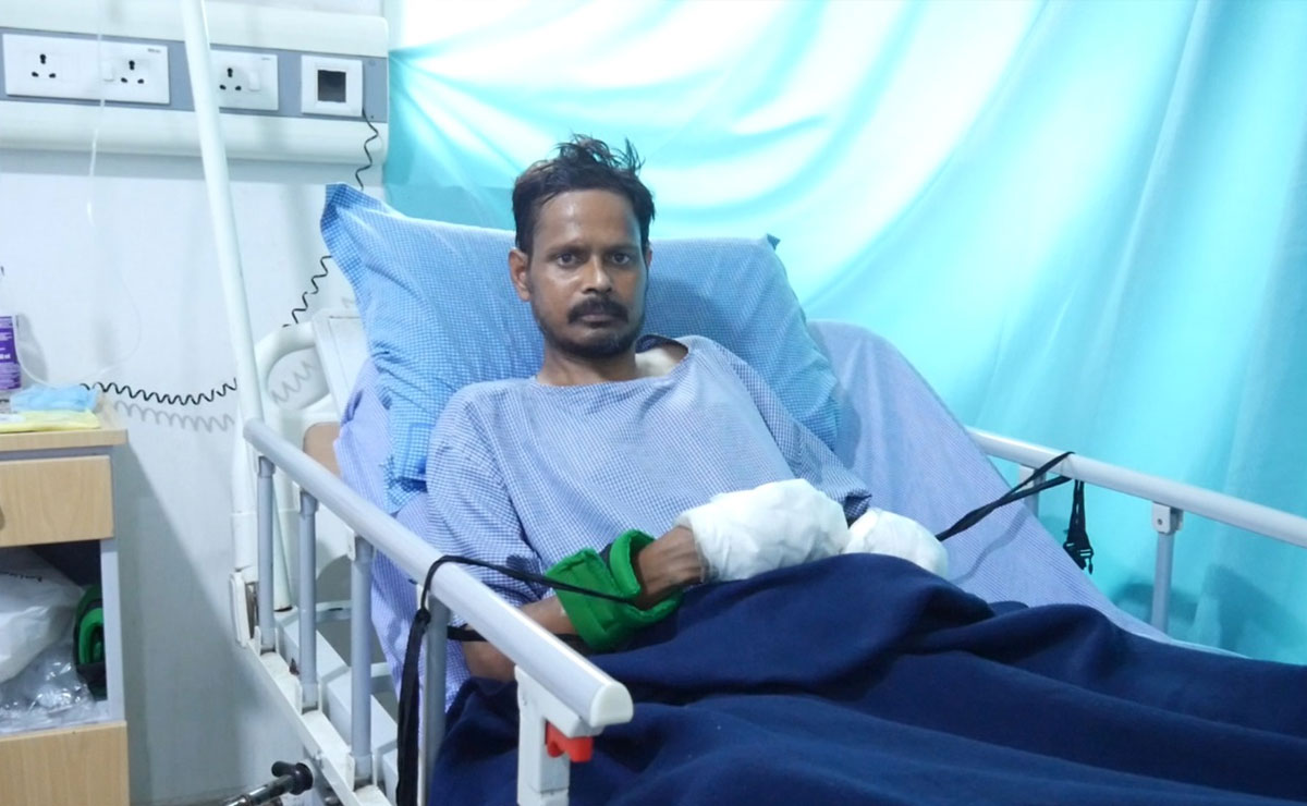 Amor Hospitals Perform Miraculous Surgery After Iron Rods Pierce Worker’s Chest