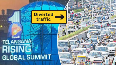 Traffic Restrictions in Hyderabad as Telangana