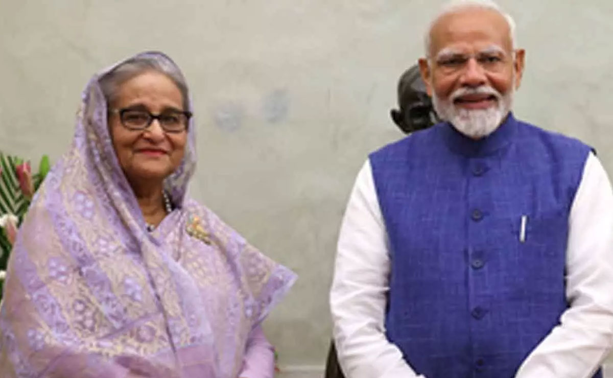 Former Bangladesh PM Sheikh Hasina thanks PM Modi for support during crisis