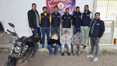 Delhi Police arrest three snatchers after analysing over 300 CCTV cameras