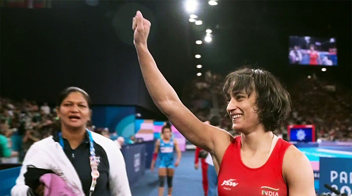 Vinesh Phogat reverses retirement, says 'stepping back toward LA28'