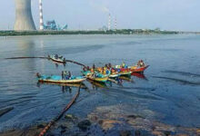 TN fishermen protest against dumping construction material in Enrore River