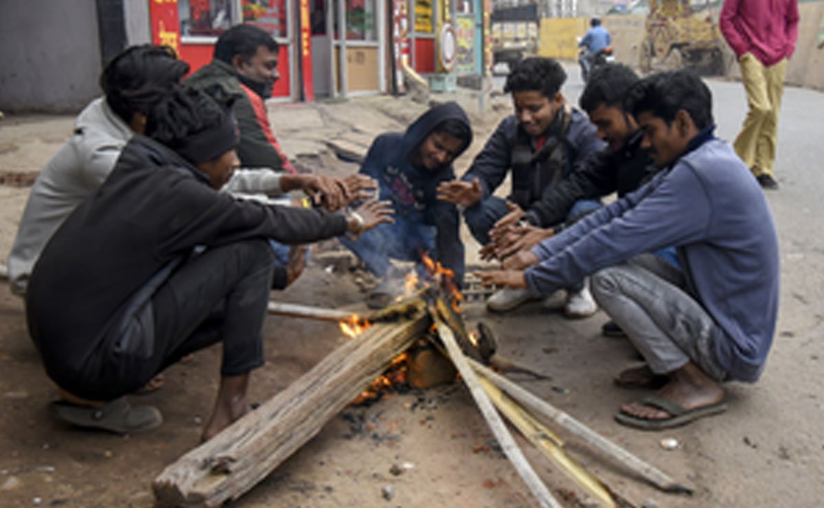 Cold wave in Bihar, westerly winds intensify chill