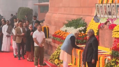 PM Modi, MPs pay tributes to security personnel killed in 2001 Parliament terror attack