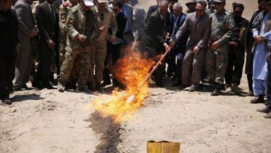 Illegal drug recovered, 2 smugglers detained in Western Afghanistan