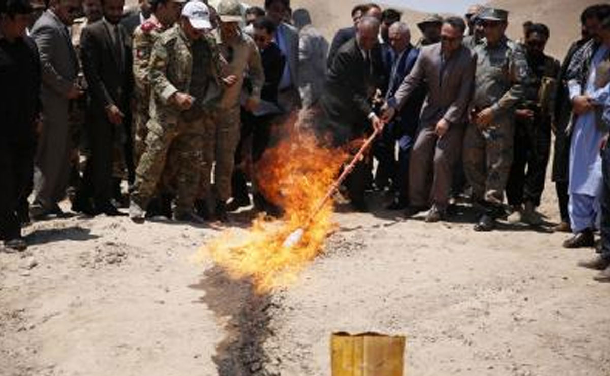 Illegal drug recovered, 2 smugglers detained in Western Afghanistan