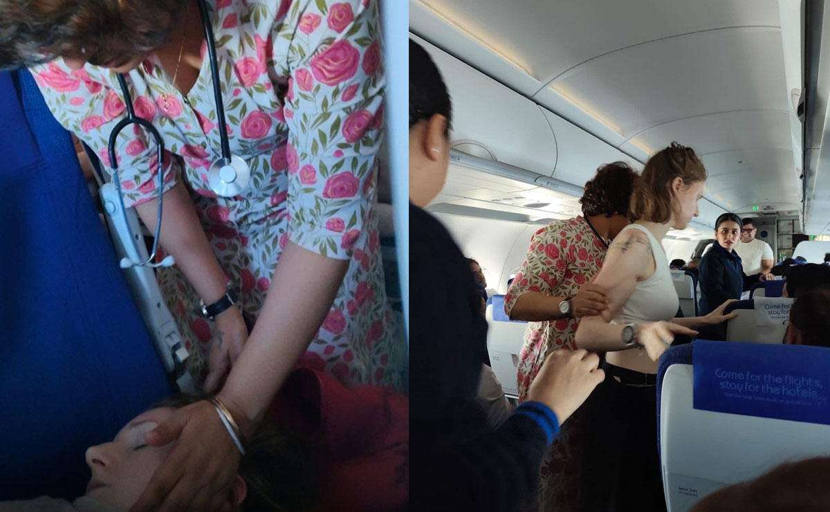 Karnataka ex-MLA, a doctor, saves life of American co-passenger mid air