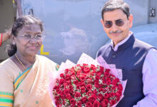 President Droupadi Murmu arrives in Hyderabad for winter sojourn