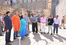 On Hyderabad Tour, Chief Election Commissioner Visits Iconic Golconda Fort