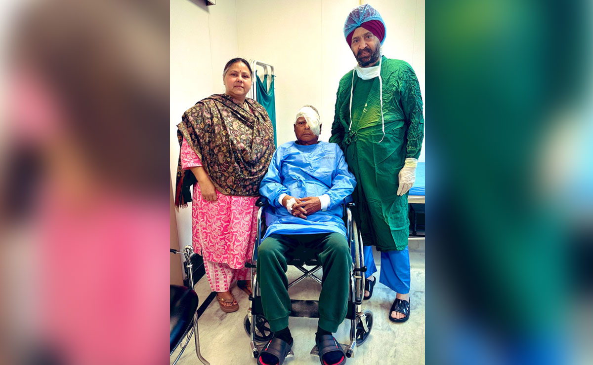 Lalu Prasad Yadav undergoes successful cataract and retina surgery in Delhi