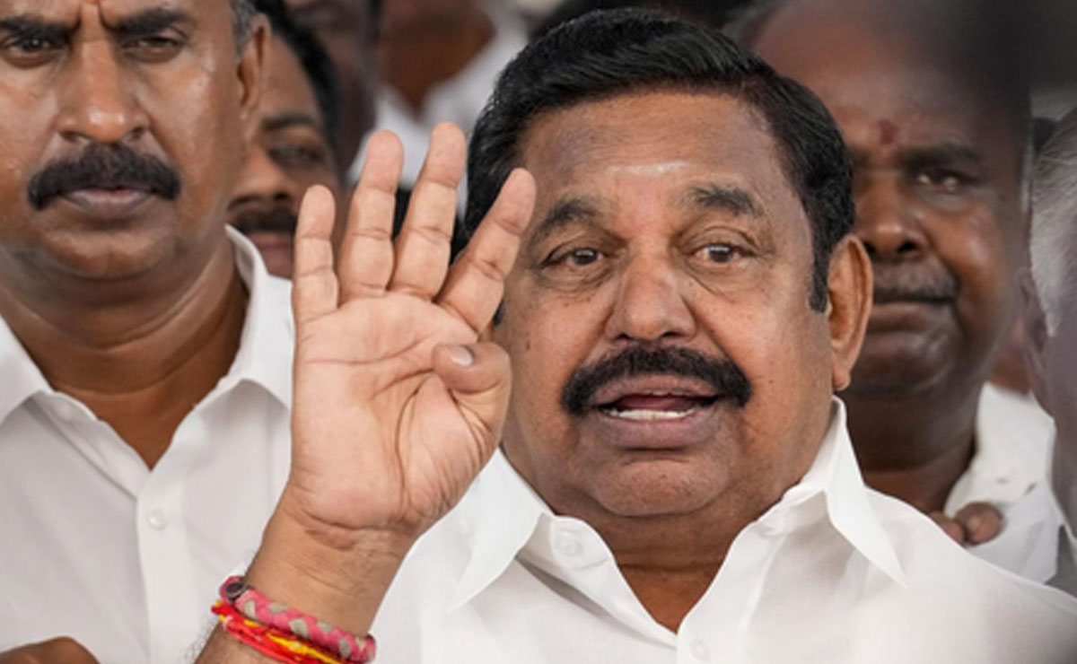 'DMK govt will not return to power, people ready for change': AIADMK chief Palaniswami
