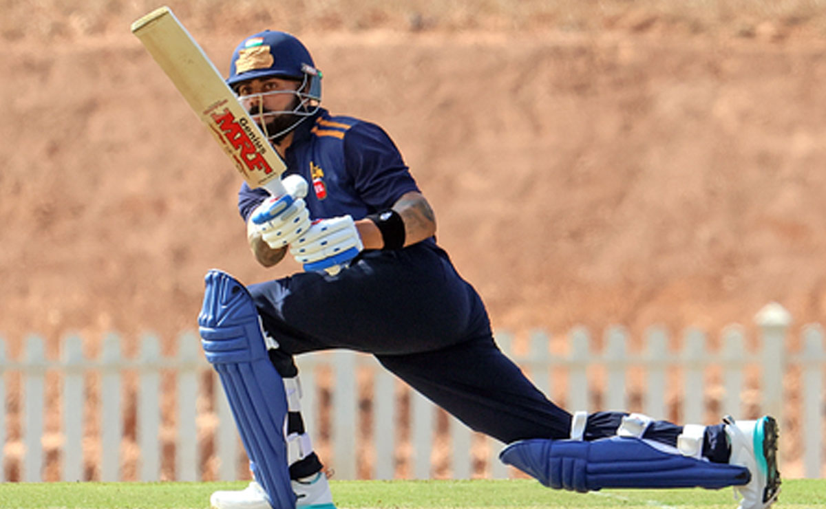 VHT: Kohli makes 77 against Gujarat; Rohit suffers golden duck vs Uttarakhand