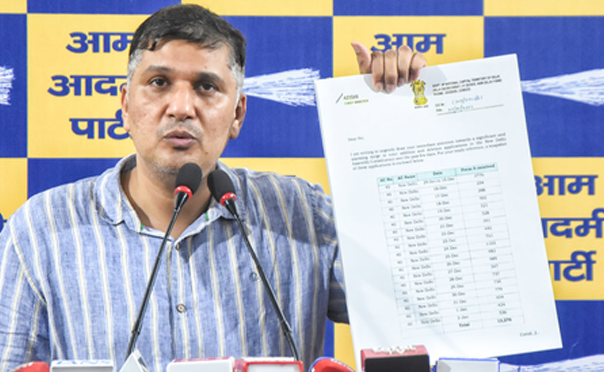 MCD polls: AAP cries foul, claims results manipulated in Ashok Vihar ward