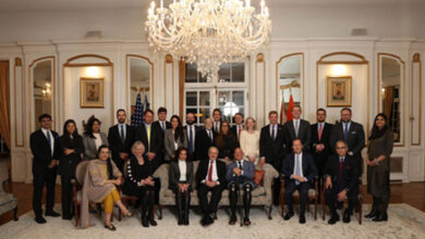 Indian envoy hosts farewell reception for US Ambassador to India Sergio Gor