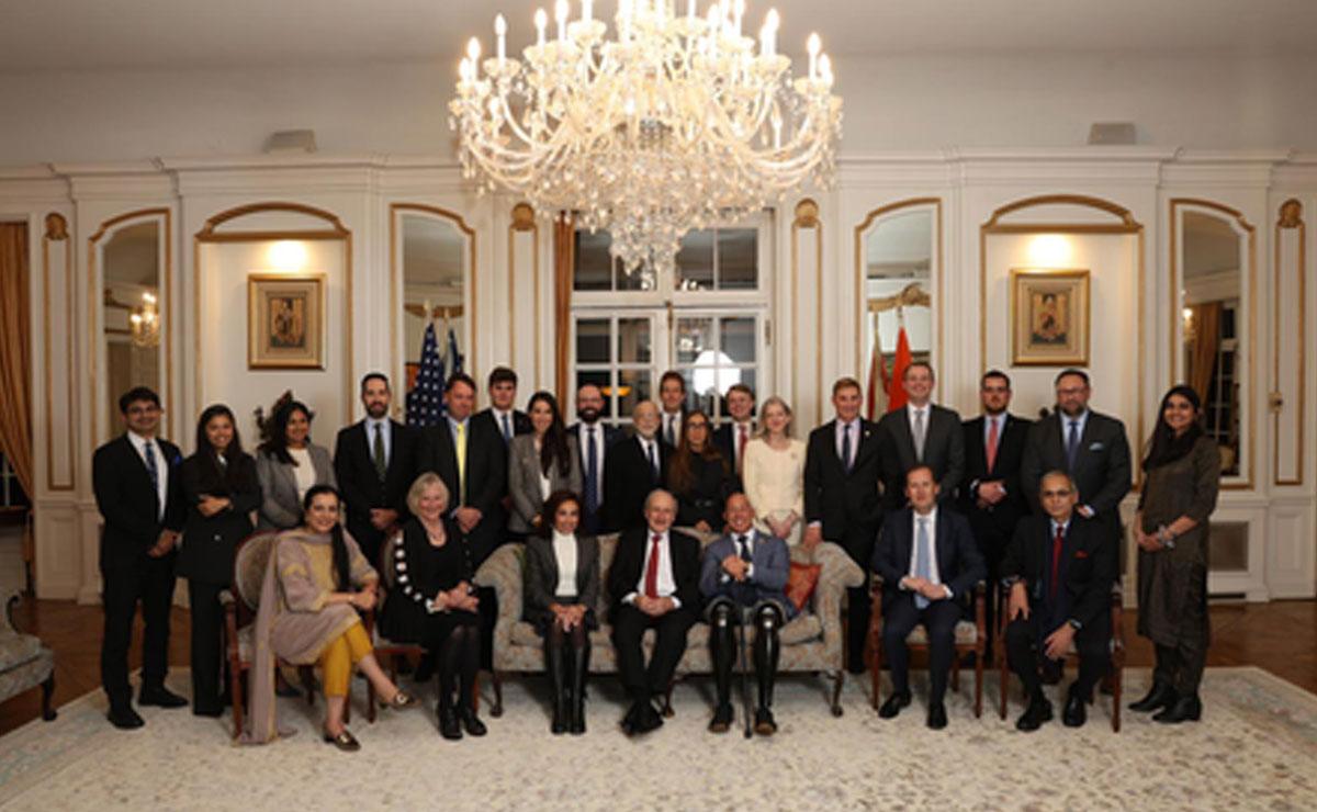 Indian envoy hosts farewell reception for US Ambassador to India Sergio Gor