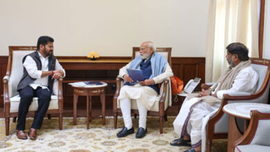 Telangana CM meets PM, extends invitation for Global Summit
