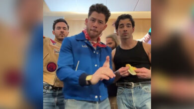 Nick Jonas grooves to this song of wife Priyanka Chopra with the boys